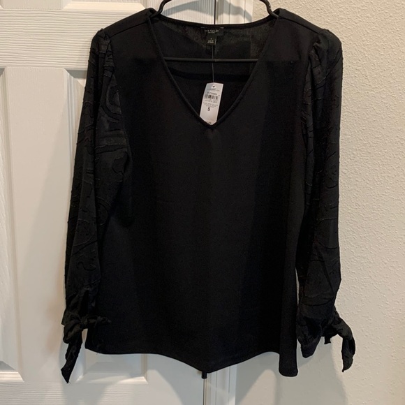 Ann Taylor Tops - NWT Black Blouse Shirt Ann Taylor